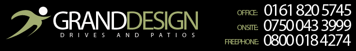 Grand Design driveways, drives, patios, paving, Cheadle, Cheadle Hulme, Bramhall, Heald Green, Wilmslow, Stockport